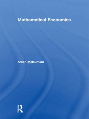 cover image of Mathematical Economics